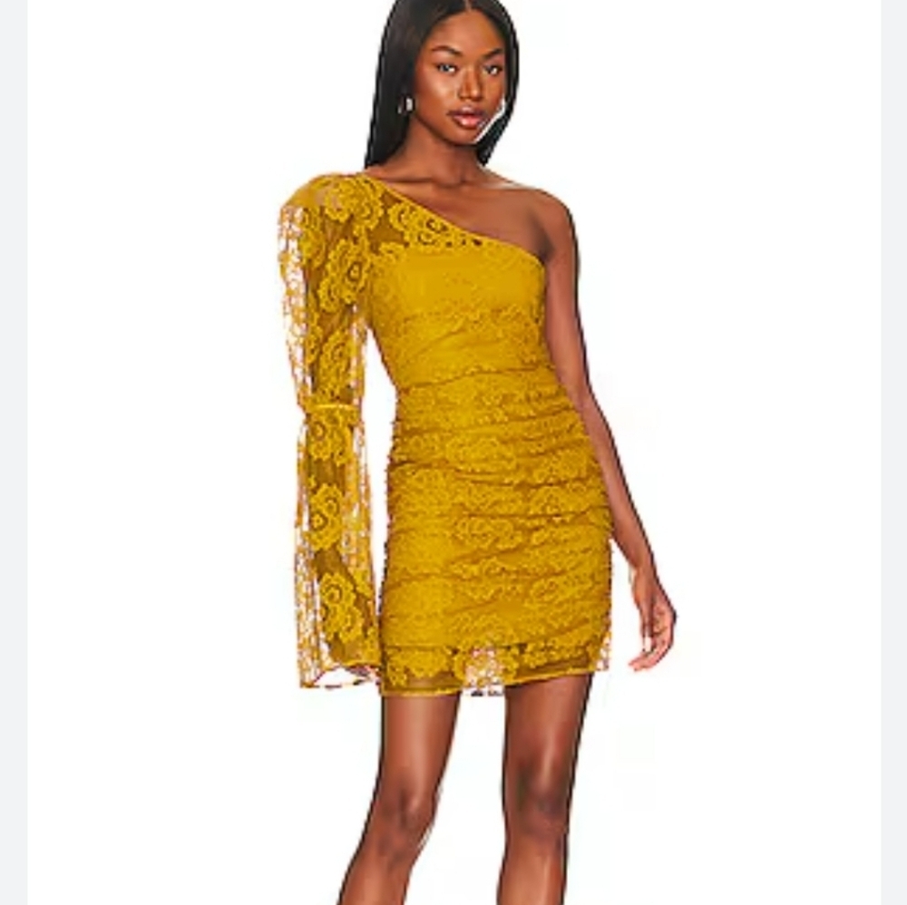 For Love And Lemons Tiana Mini Dress Small